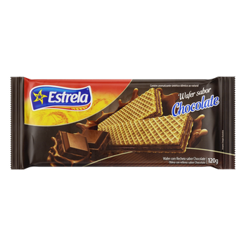BISC WAFER ESTRELA CHOCOLATE 130G