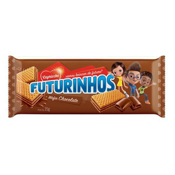 BISC WAFER FUTURINHOS CHOCOLATE 35G