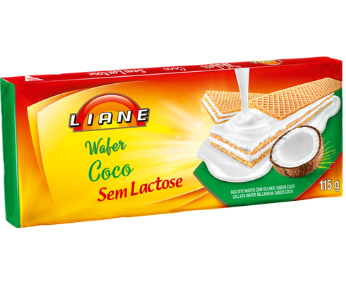 BISC WAFER LIANE S/ LACTOSE 115G