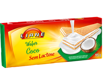 BISC WAFER LIANE S/ LACTOSE 115G