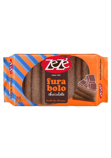 BISC.ZEZE 180G FURA BOLO CHOCOLATE