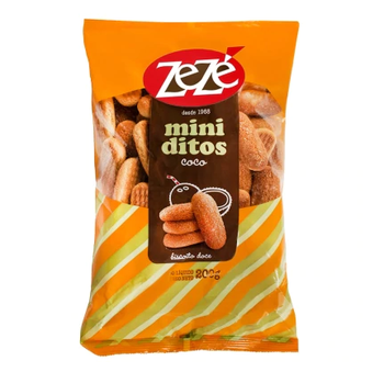 BISC.ZEZE 200G MINIDITOS COCO