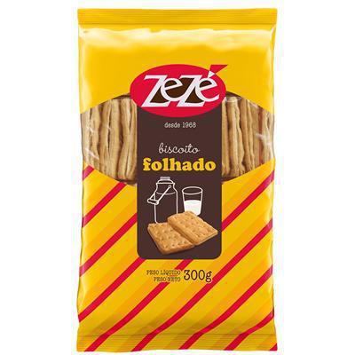 BISC.ZEZE 300G FOLHADO SALGADO