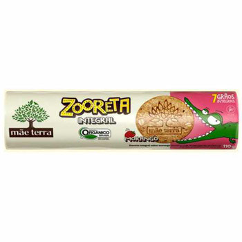 BISC ZOORETA ORG/INTE MORANGO 110G