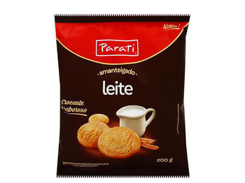 BISCOITO AMENTEIGADO CHOCO/LEITE 200G