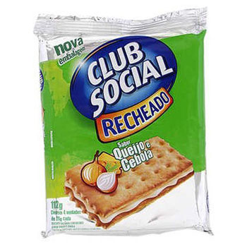 BISCOITO CLUB SOCIAL RECHEADO QUEIJO E CEBOLA 112G