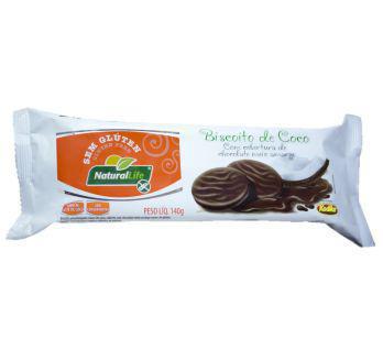 BISCOITO DE COCO C/ COBER DE CHOC KODILAR 140G