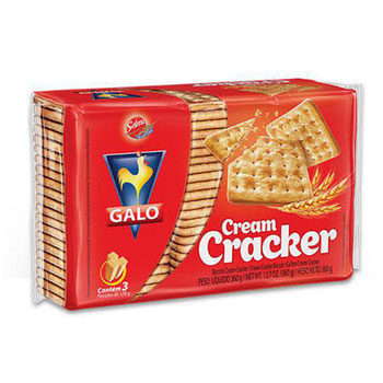 BISCOITO GALO CREAM CRACKER 360G