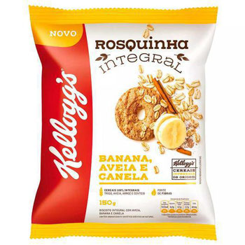 BISCOITO KELLOGS BANANA AVEIA MEL 150G