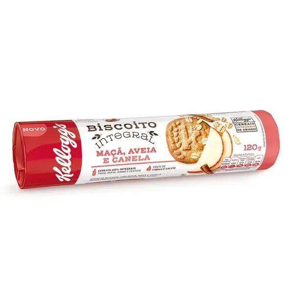 BISCOITO KELLOGS MACA/AVEIA/CANELA 120G