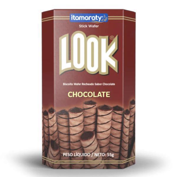 BISCOITO LOOK CHOCOLATE 55G