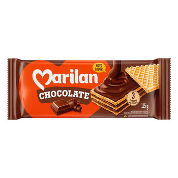 BISCOITO MARILAN WAFER CHOCOLATE 115G