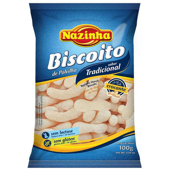 BISCOITO  POLVILHO TRADICIONAL 100G
