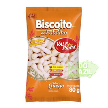 BISCOITO POLVILHO VALE DO PRATA PALITO QUEIJO 80GR