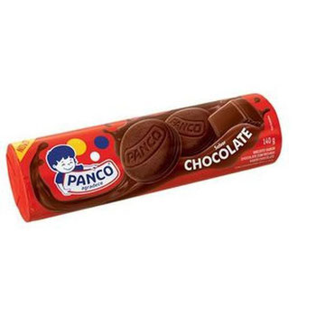 BISCOITO RECHEADO CHOCOLATE PANCO 140G