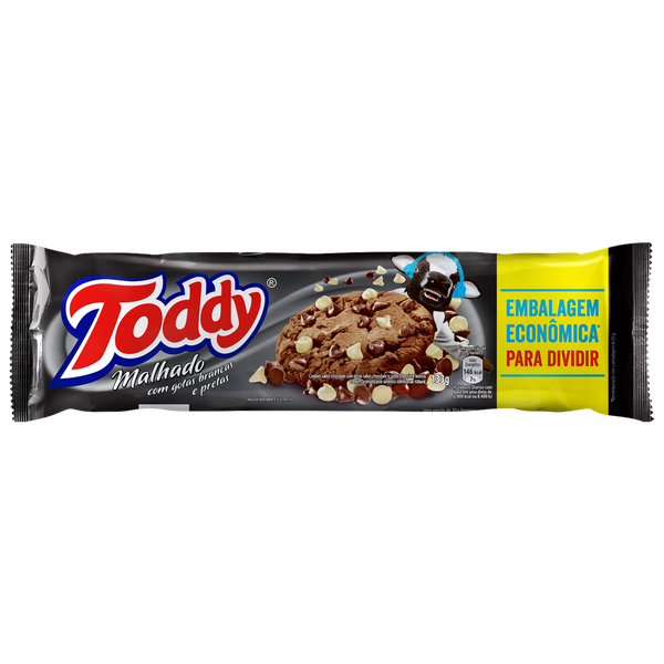 BISCOITO TODDY COOKIES MALHADO 133G