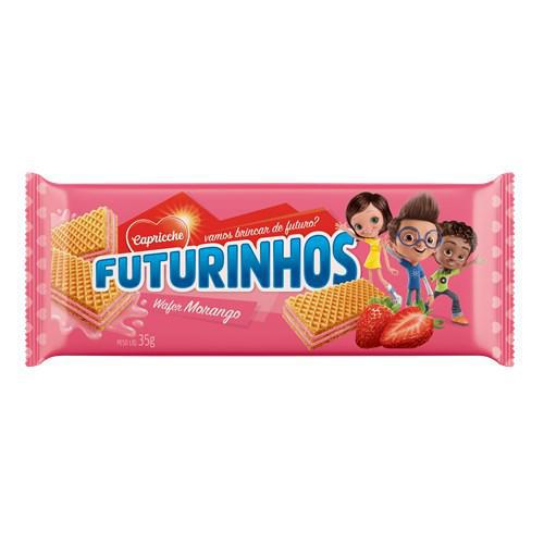 BISCOITO WAFER FUTURINHOS MORANGO 35G