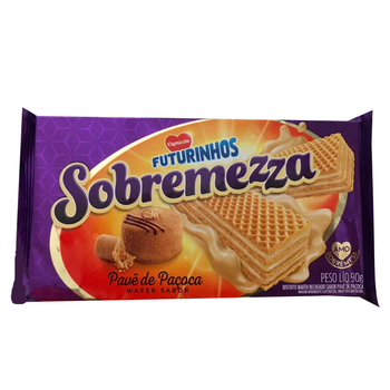 BISCOITO WAFER FUTURINHOS PAVE DE PACOCA 90G