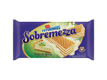 BISCOITO WAFER FUTURINHOS TORTA DE LIMAO 90G