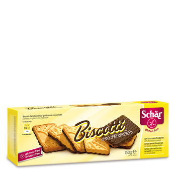 BISCOTTI CON CIOCCOLATO SCHAR 150G