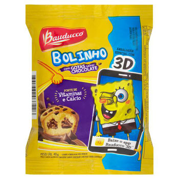 BOLINHO BAUDUCCO CHOCOLATE GOTAS 40G