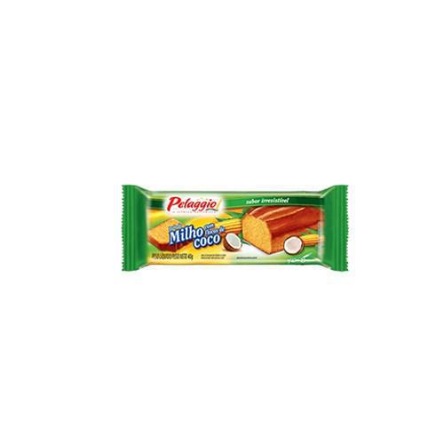 BOLINHO PELAGGIO MILHO C/ FLOCOS COCO 40G