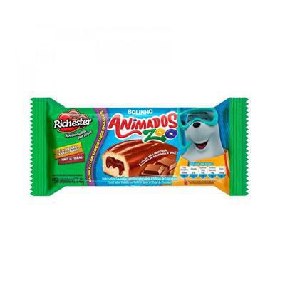 BOLINHO RICHESTER ANIMADOS ZOO BAUNILHA/CHOC 40G
