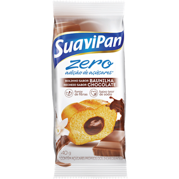 BOLINHO SUAVIPAN BAUNILHA/CHOCOLATE 40G