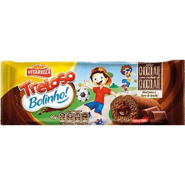 BOLINHO VITARELLA TRELOSO CHOCOLATE/CHOCOLATE 40G