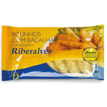 BOLINHOS DE BACALHAU RIBERALVES CONG 360G