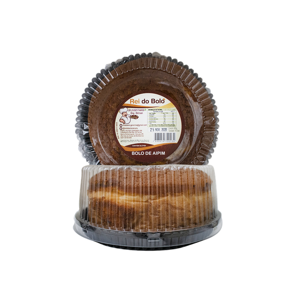 BOLO DE AIPIM REI DO BOLO 850G