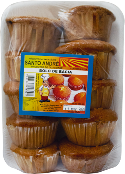 BOLO DE BACIA SANTO ANDRE 300G