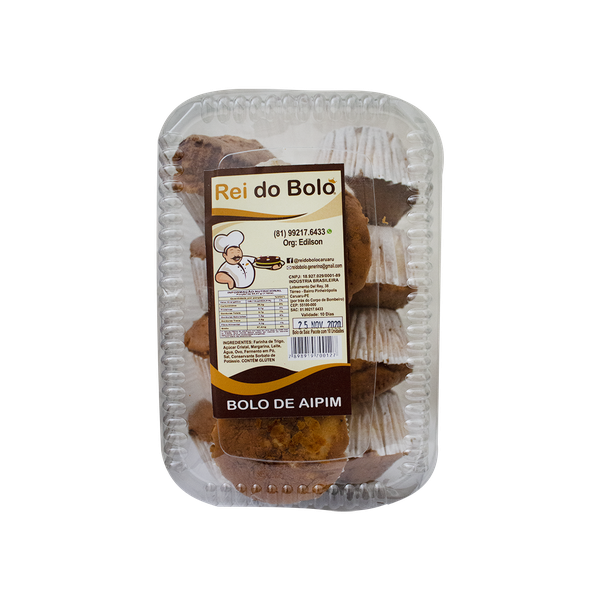 BOLO REI DO BOLO AIPIM/SAIA