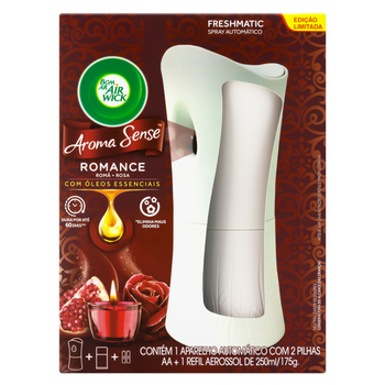 BOM AR FRESHMATIC 250ML APARELHO ROMANCE