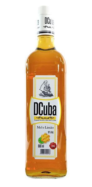 CACHACA DCUBA LIMON 980ML