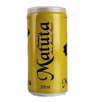 CACHACA MATUTA CRISTAL LATA 270ML