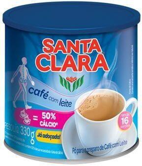 CAFE C/ LEITE SANTA CLARA 330G