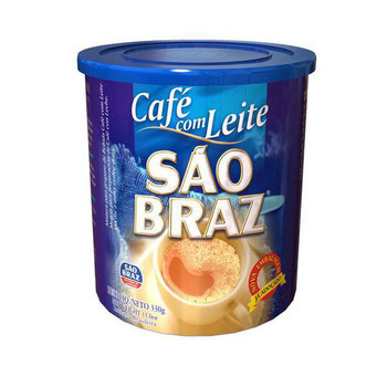CAFE C/LEITE SAO BRAZ 330G