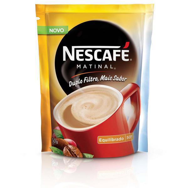 Café Solúvel Nescafé Matinal Sachê 50gr