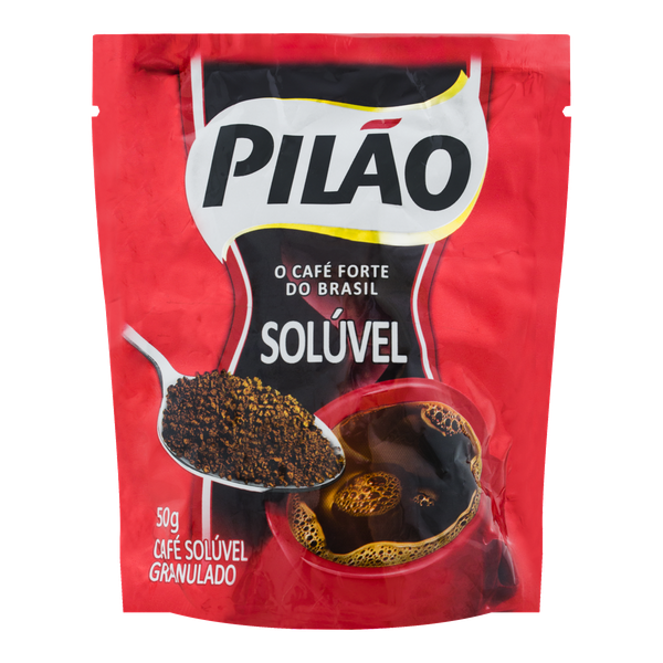 Café Solúvel Pilão 50gr Sachê