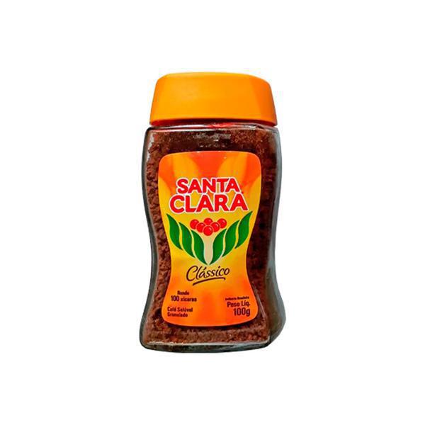 CAFE SANTA CLARA CLASSICO SOLUVEL VIDRO 100G