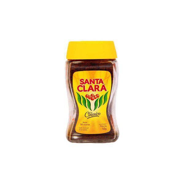 CAFE SANTA CLARA CLASSICO SOLUVEL VIDRO 50G