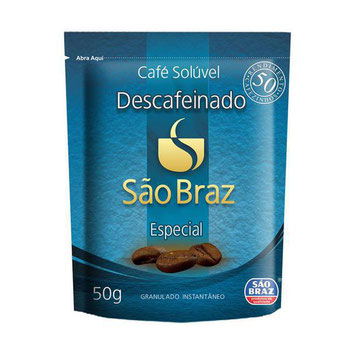 CAFE SAO BRAZ DESCAFEINADO REFIL 50G
