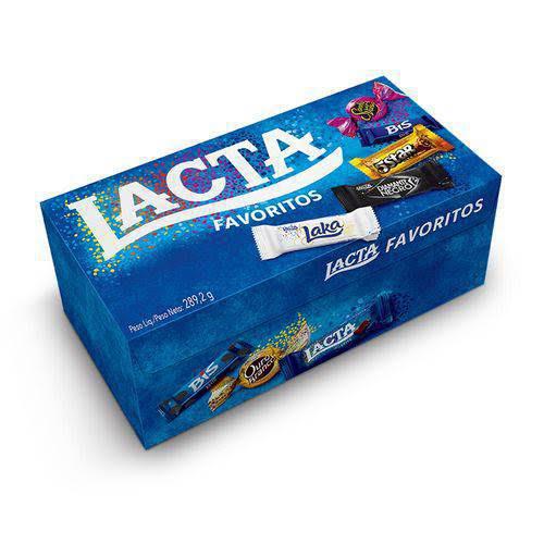 CAIXA BOMBOM LACTA FAVORITOS 289,2G