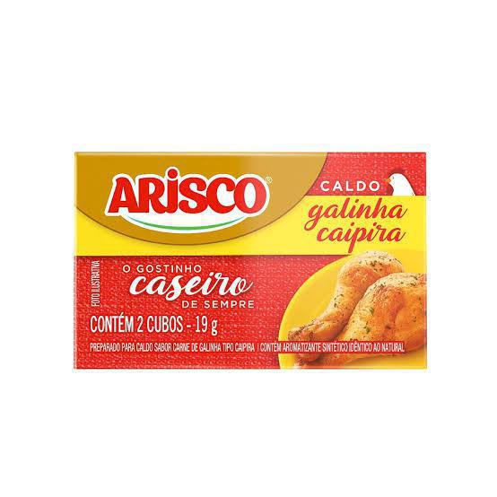 Caldo Arisco Galinha Caipira 2 cubos 19gr