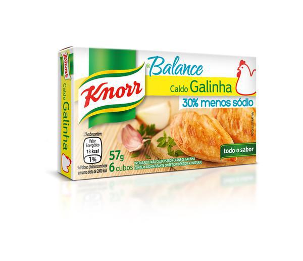 CALDO KNORR GALINHA BALANCE 57G