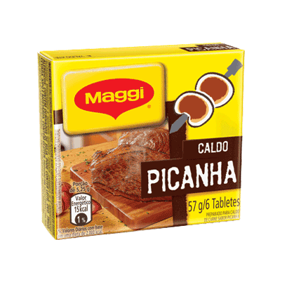 Caldo Em Tablete Picanha Maggi 57g Com 6 Unidades