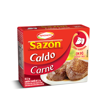 Caldo Em Pó Sazón Carne 37,5gr