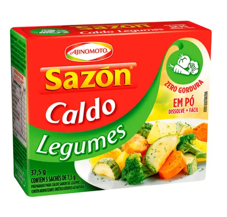 Caldo em Pó Sazón Legumes 37,5gr