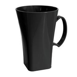 CANECA CAPPUCINO PRETA 400ML
